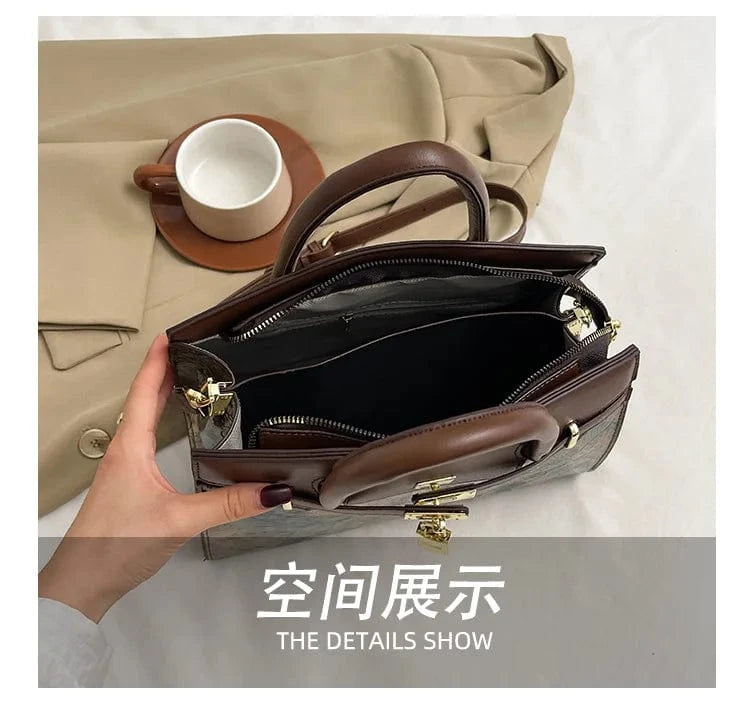 2025 Trendy Embossed PU Crossbody Bag - Women's Fashion Handbag