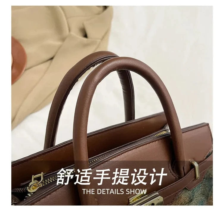 2025 Trendy Embossed PU Crossbody Bag - Women's Fashion Handbag
