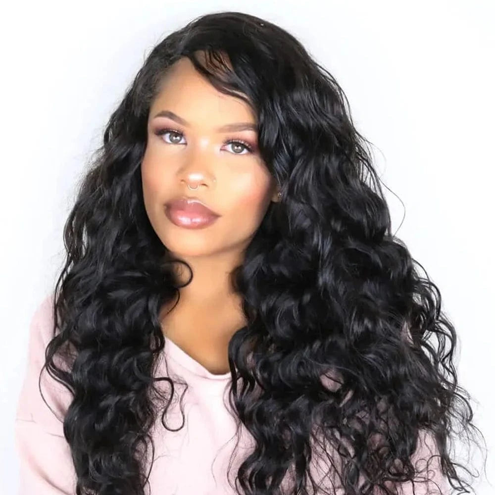 24inch / 24 Inches Highlight Colored Wigs 13x4 Lace Front Wigs 412# Color Jerry Curly Human Wigs With Baby Hair 150% Density