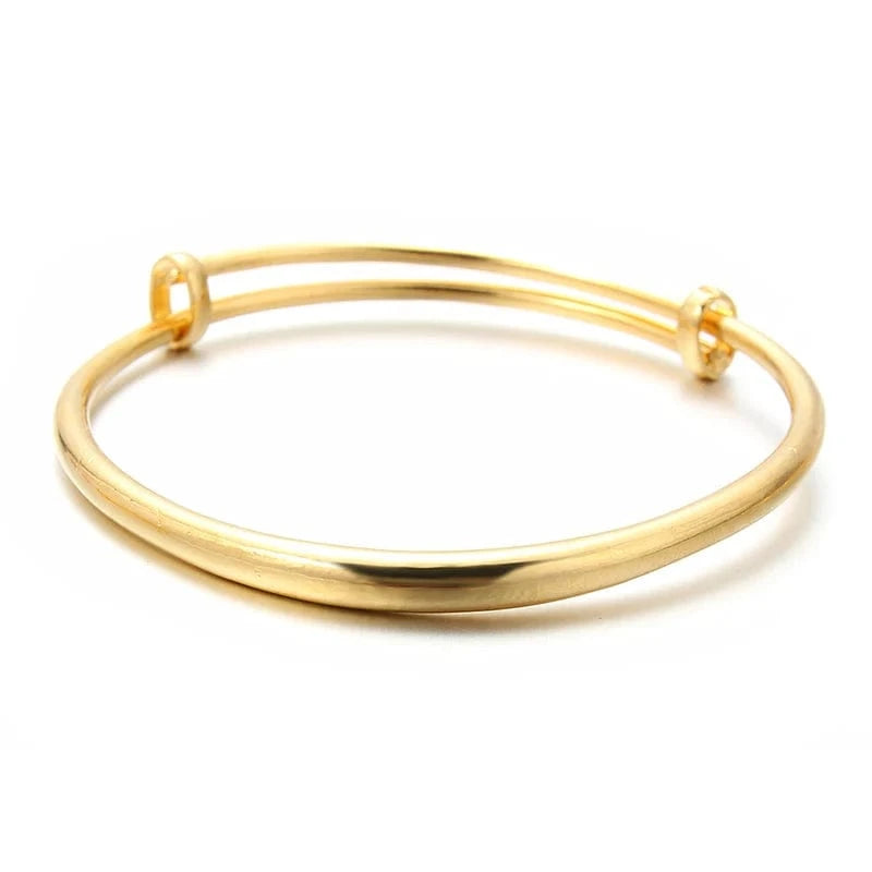 24k Gold Color Ethiopian Jewelry Bangles For Women Dubai Ramadan Adjustable Bangles&Bracelet African Weeding jewelry Gift
