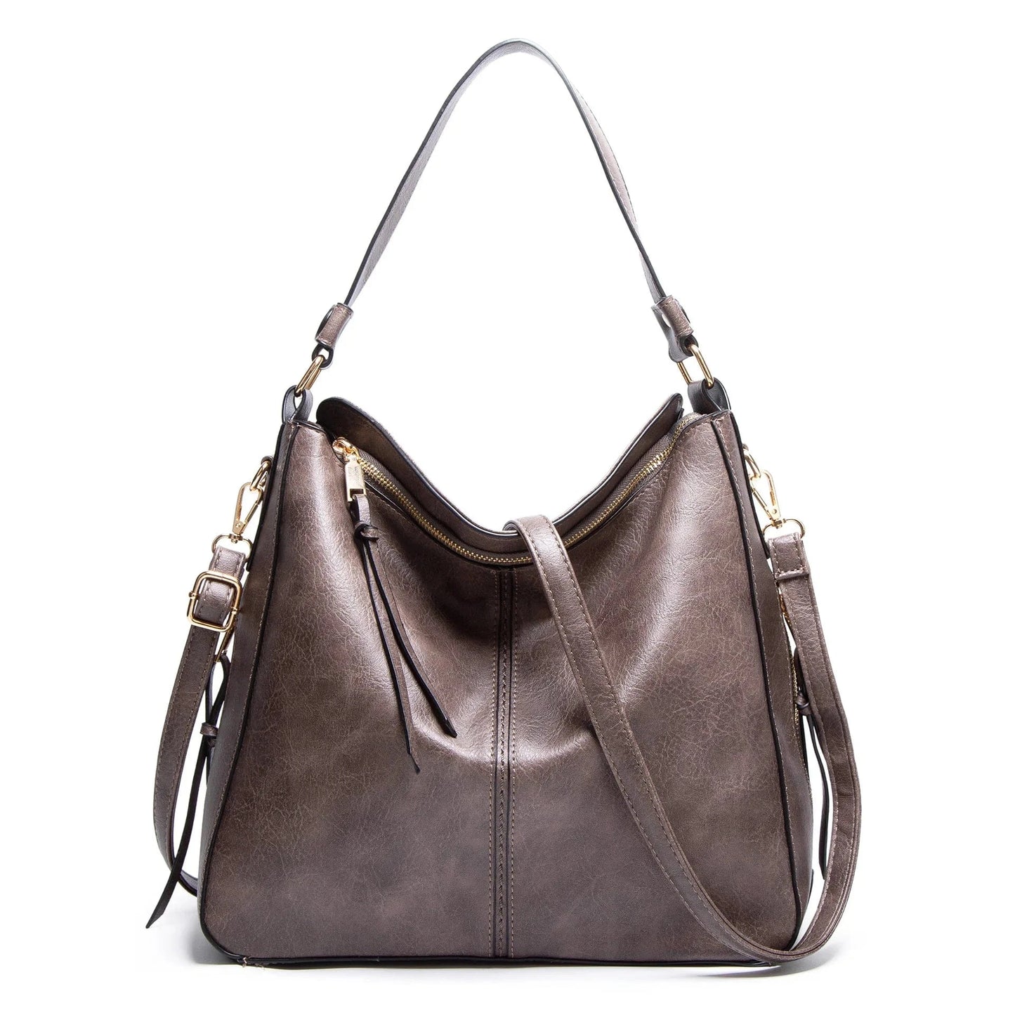 34*13*30cm / Gray Hot sale ladies Handbags  Large Tote Shoulder Bag Top Handle Satchel Bag for Work