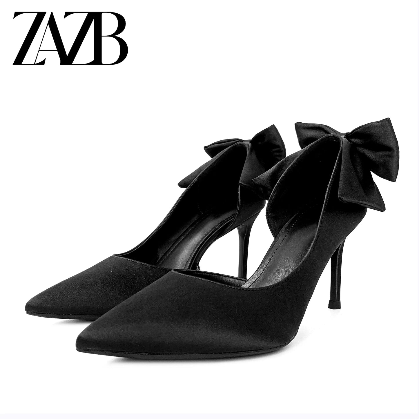 34 / Black New design formal dress Women's high heel shoes office parliament wedding dinner party grace occupation banquet for ladies