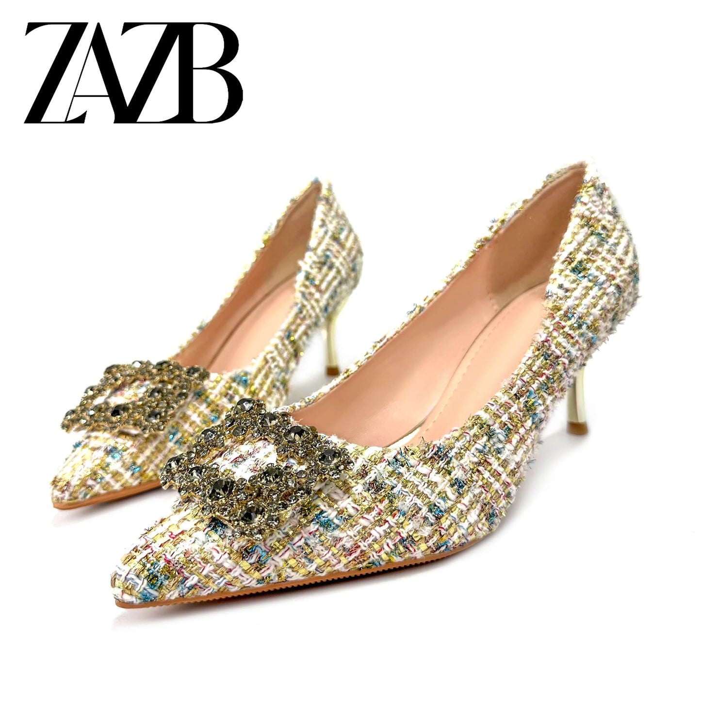 34 / White Customized Designer Women's Fine Women's Luxury Chinese High Heels Fashion Elegant Women's Shoes