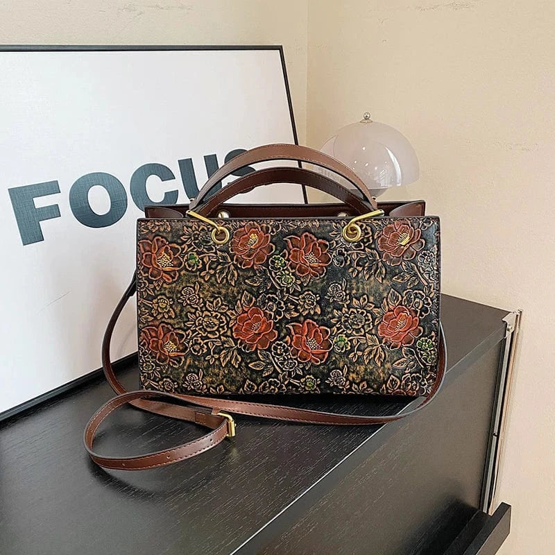 34cm*12cm*21cm / brown The new fashion handbags 2024 Light Lady Temperament Luxury Bags Lady Design Purses For Females