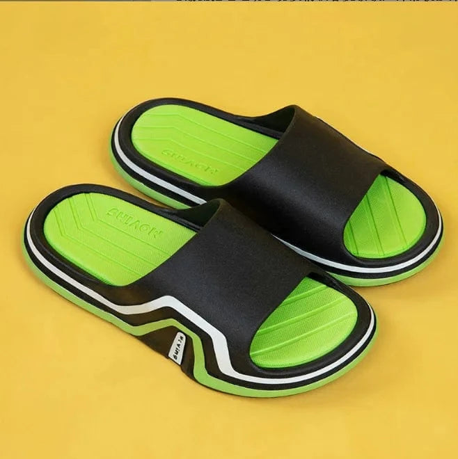 36/37 / Black Couple Spring Sandal New Outdoor Skateboard Beach Summer Slippers