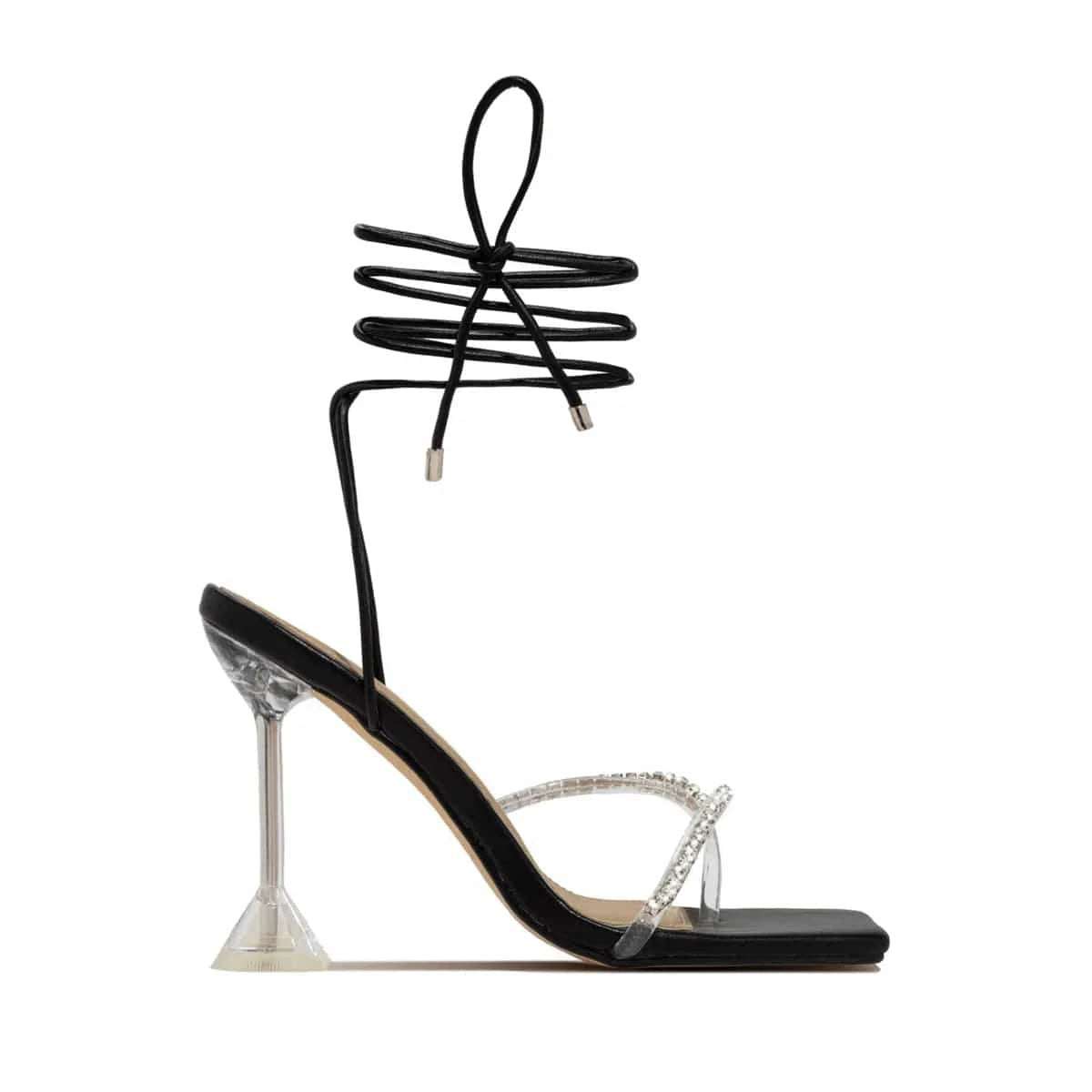 36 / Black Wholesale Ladies Shoes 2022 Arrivals Women Sexy Shoes High  Heels Sandals For Women And Ladies