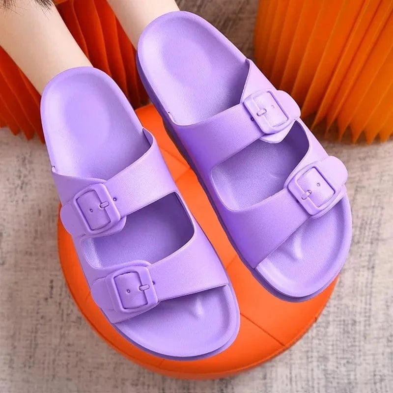 36 / Purple low moq new pvc china shoes summer slippers chinese slippers blank slide slippers custom sandals  for women