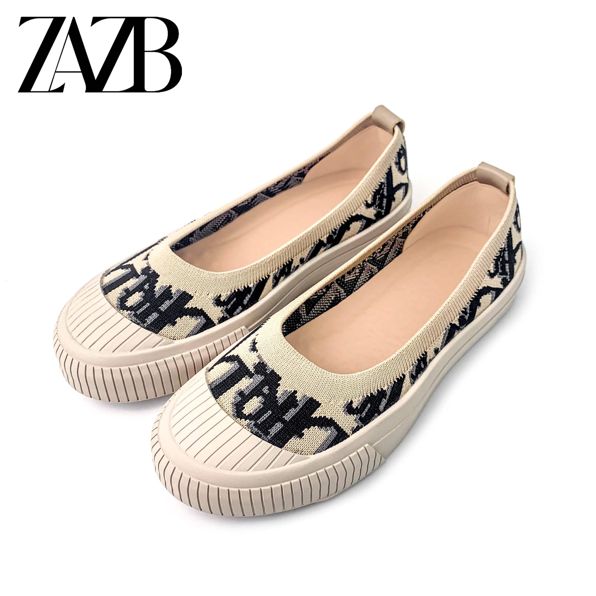 37 / apricot New styles loafer weave Women's flat shoes office decorative pattern espadrilles knitting Hollowed out casual simple flats