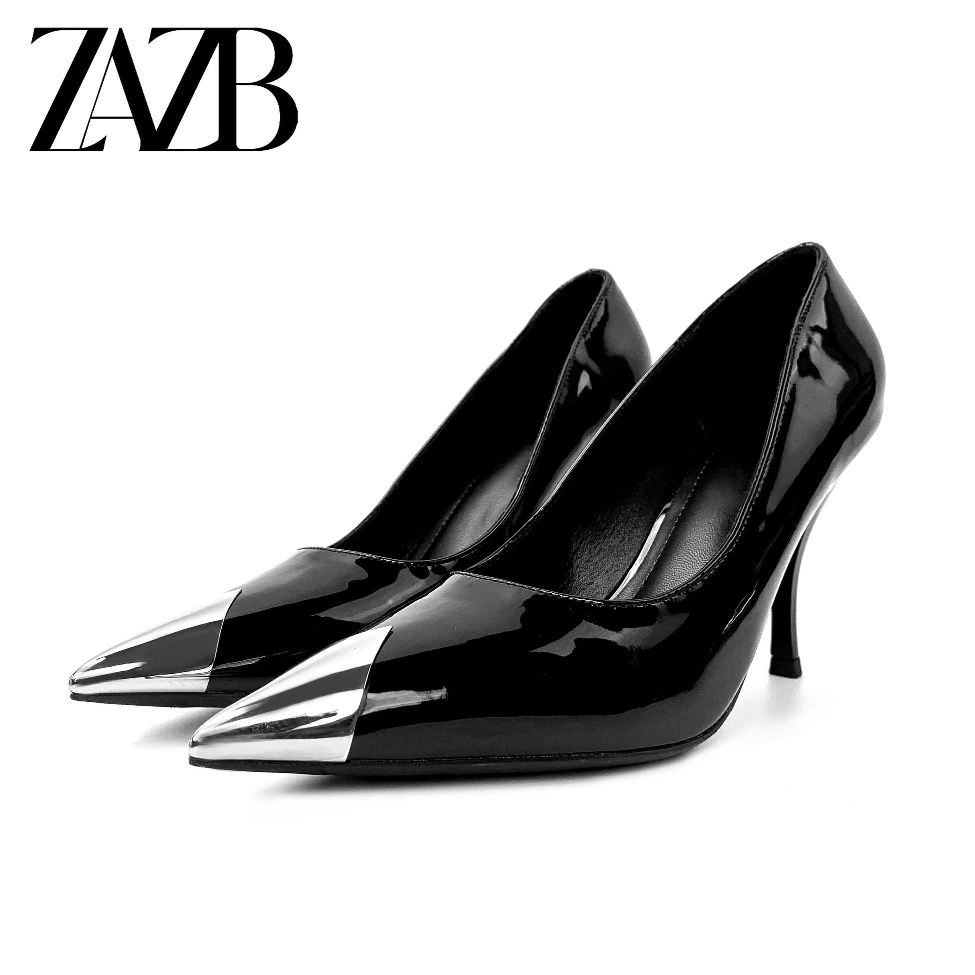 37 / Black new arrivals chaussure femme high heels shoes for women ladies sandal women shoes stiletto slippers formal shoes