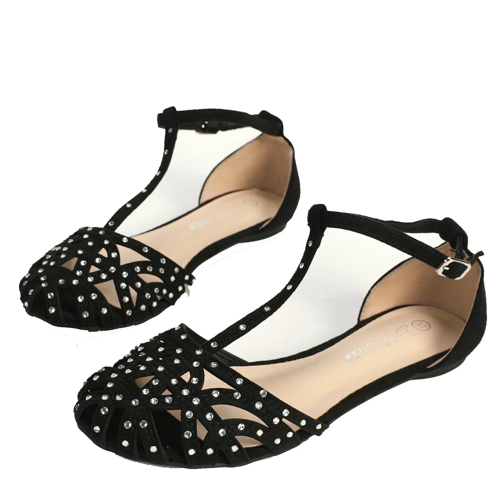 39 / Black European Style Cheap flat sandals for ladies pictures sandal women