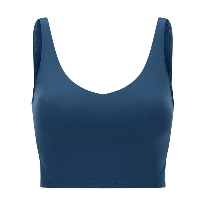 4/XS / Graphite green 2024 Lemon Beautiful Back Fitness Female High Strength Shockproof Align Women Yoga Bra Top Running Sports Vest For Workout