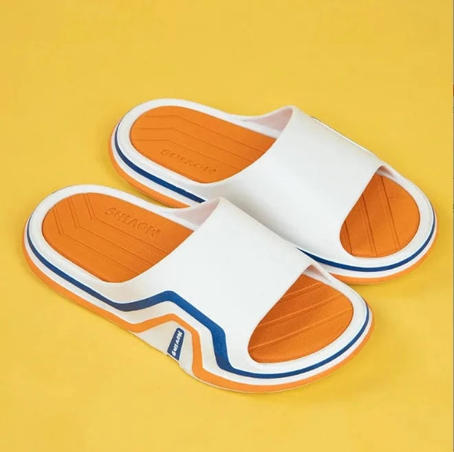 40/41 / Orange Couple Spring Sandal New Outdoor Skateboard Beach Summer Slippers
