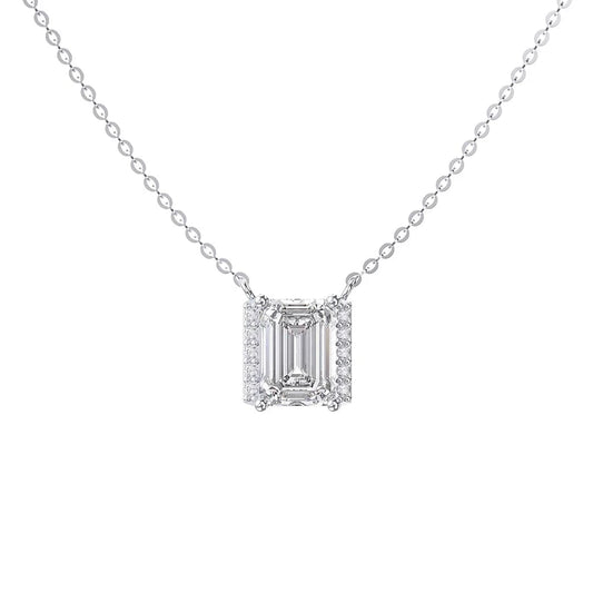 40+5cm(16+2inch) / Rhodium Plated RINNTIN SN313 Fine Jewelry Necklaces Top Quality Rhodium Plated Pendants Women 925 Sterling Silver CZ Necklace