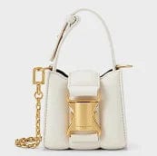 41 / A004 Milky whit New design Metal Chain women's high heel Sandals chaussures femmes Open toe Dew heel soft leather shoes Square head for ladies