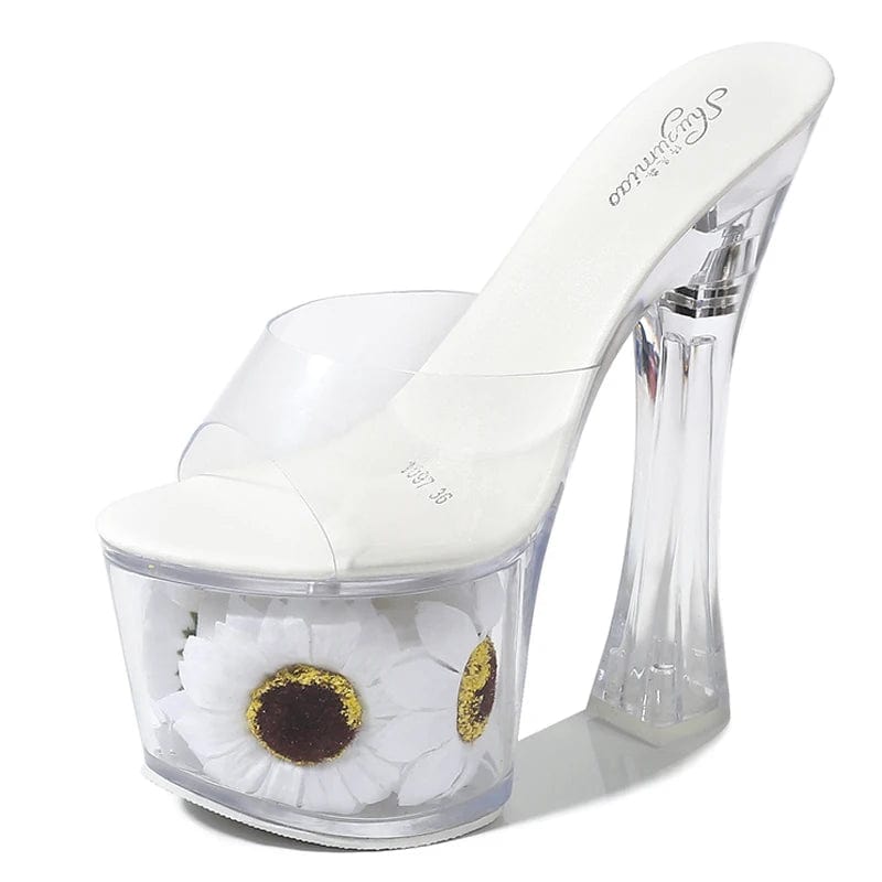 42 / White stripper pole womens high heel shoe dance pole woman shoe dresses women lady elegant stiletto designer slippers