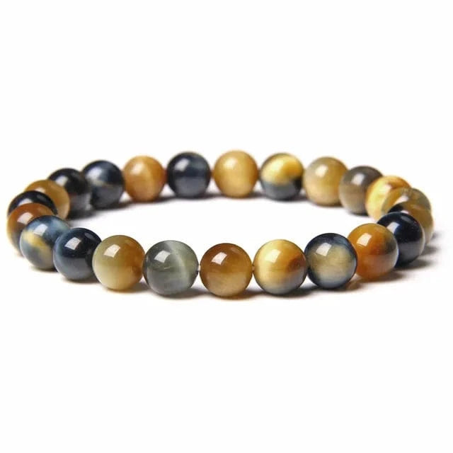 4mm / 19CM / dream tiger eye 8mm Gorgeous Semi-Precious Gemstones Round Beads Energy Power Crystal Reiki Healing Elastic Stretch Bracelet for Women Men Gifts