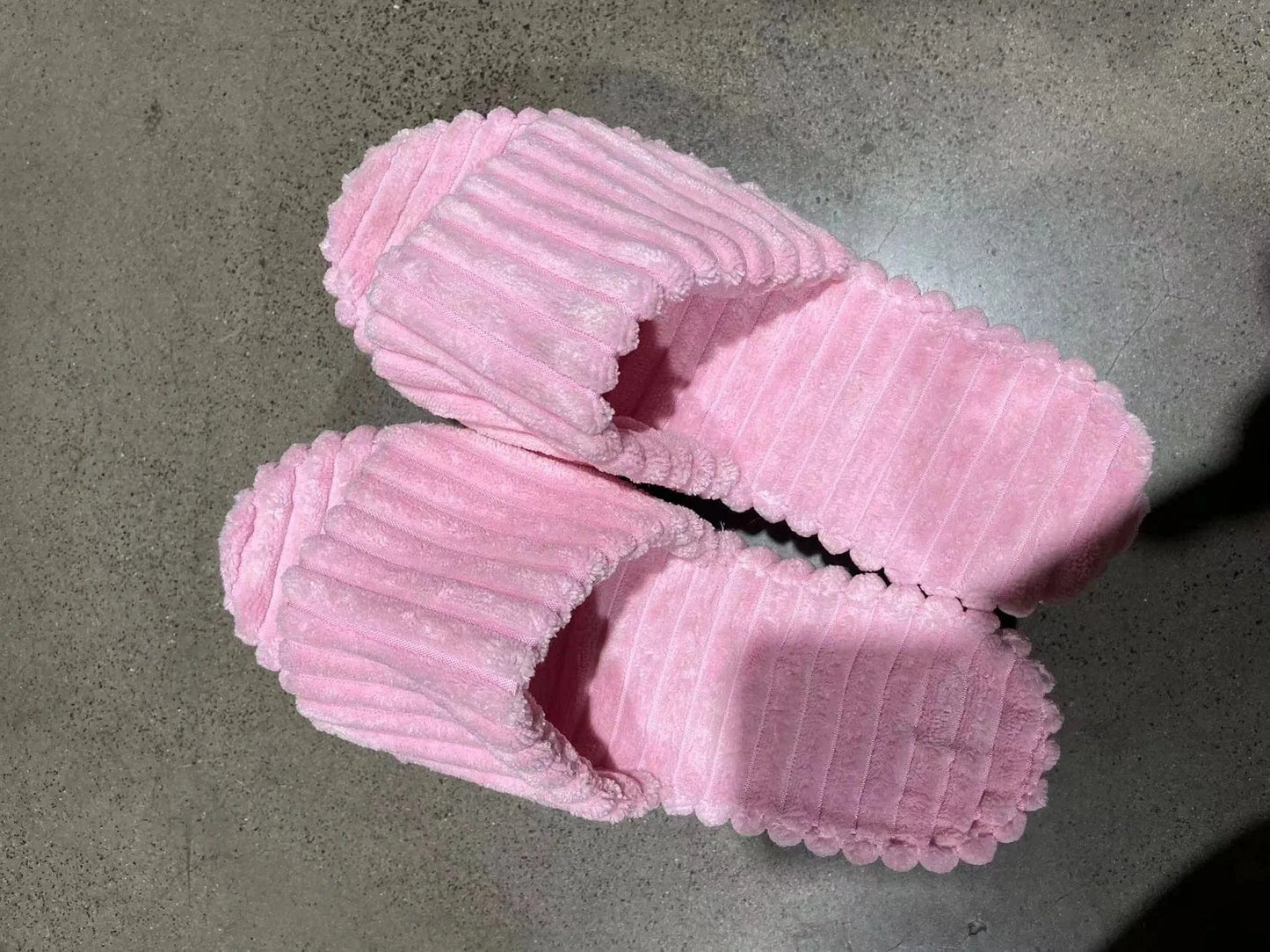 5 / Pink BUSY GIRL KX4562 Women Sandals 2024 Trending Slippers For Women Pink Green Flat Sandals Platform Heels Ladies Towel Slippers