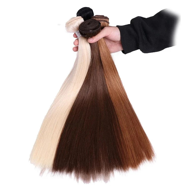 50% OFF! Shipping Today! Best Quality Unprocessed Raw Bone Straight Brazilian Virgin Human Hair Bundles