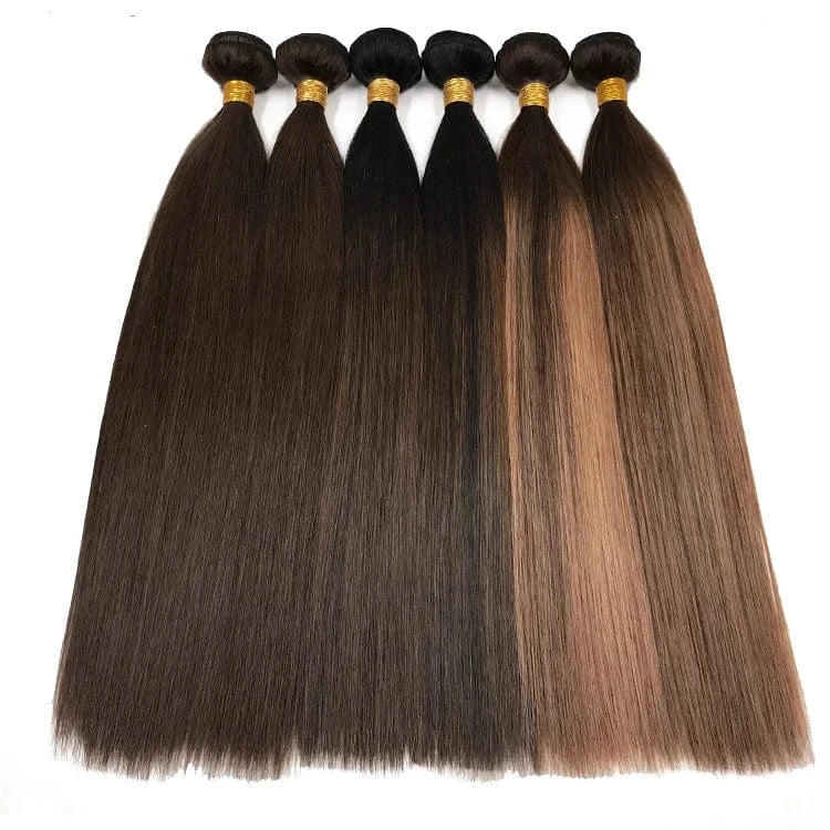 50% OFF! Shipping Today! Best Quality Unprocessed Raw Bone Straight Brazilian Virgin Human Hair Bundles