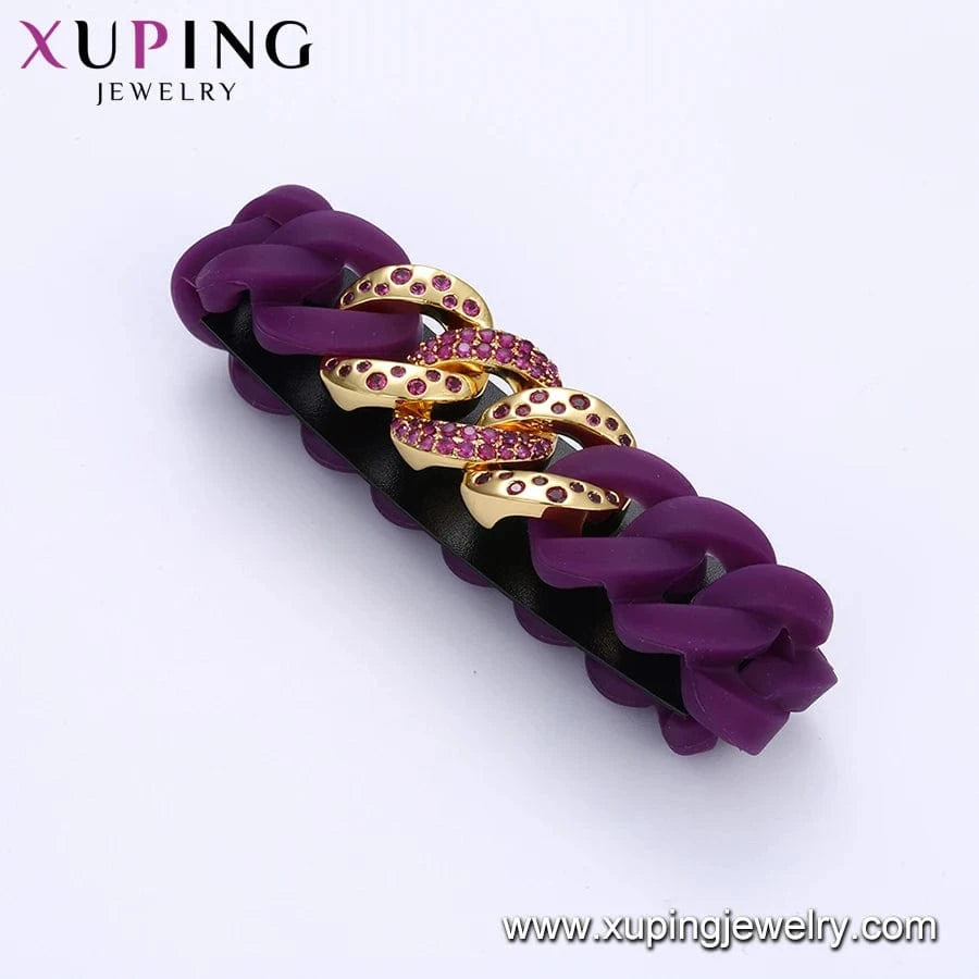 525 Xuping Buy 1 Get 1 Free Fashion new design Neutral ubiquitous cool personality bangle