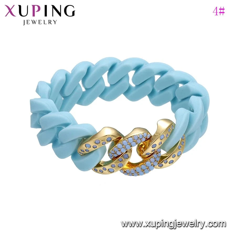 525 Xuping Buy 1 Get 1 Free Fashion new design Neutral ubiquitous cool personality bangle