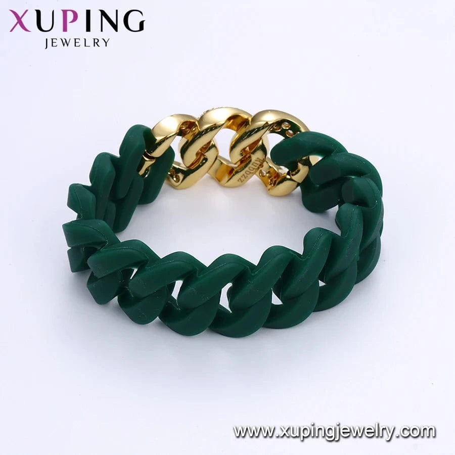 525 Xuping Buy 1 Get 1 Free Fashion new design Neutral ubiquitous cool personality bangle