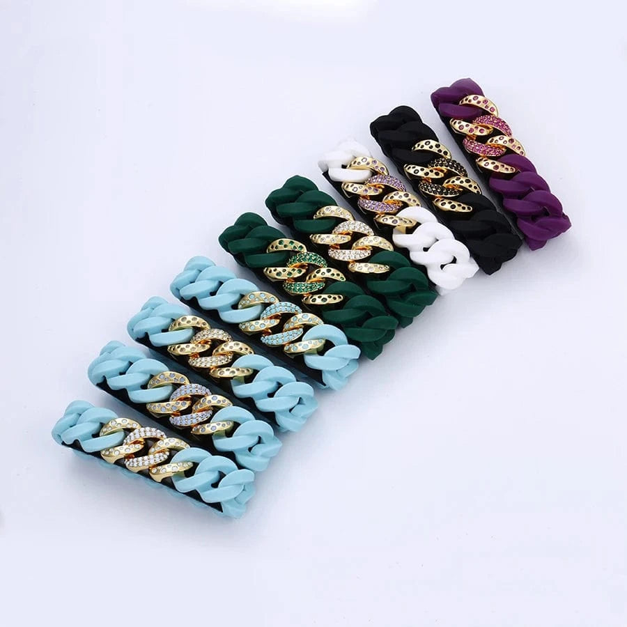 525 Xuping Buy 1 Get 1 Free Fashion new design Neutral ubiquitous cool personality bangle