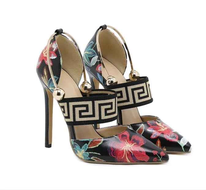 526-26 DEleventh High Heels 2023 Summer Hot Selling Shoes Pointed Toe Casual Shoes Office Shoes