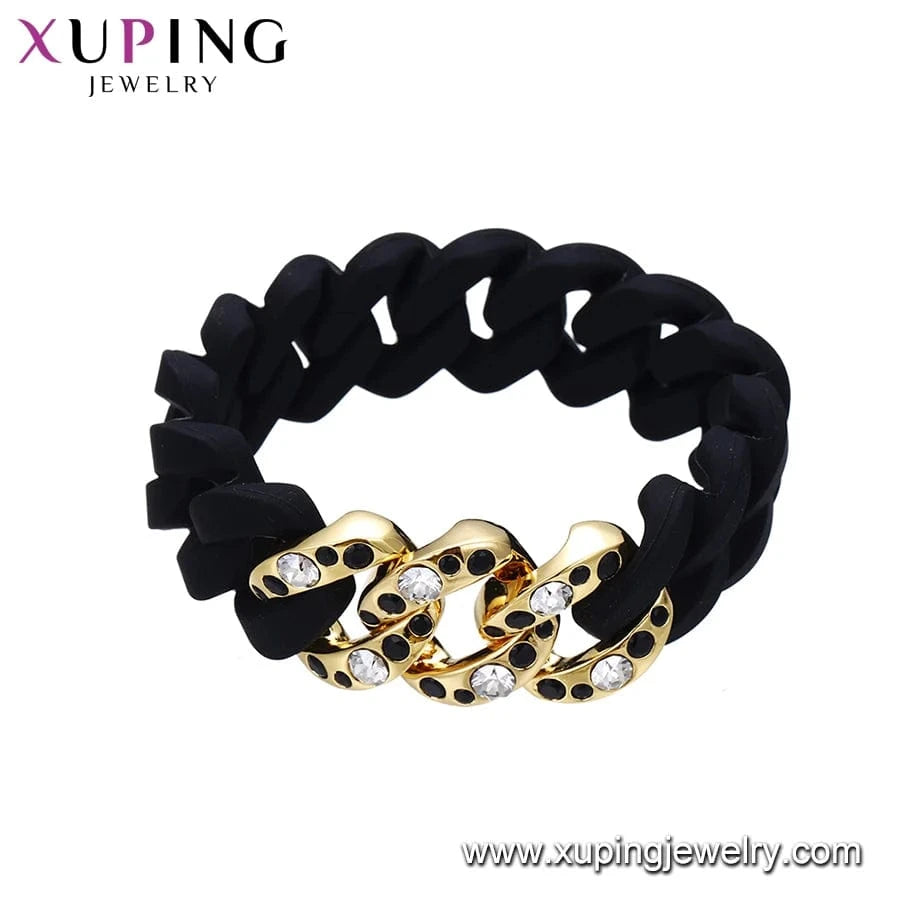 57(±2)mm / 2# 51889 Xuping Buy 1 Get 1Free Fashion new design Neutral ubiquitous cool personality bangle