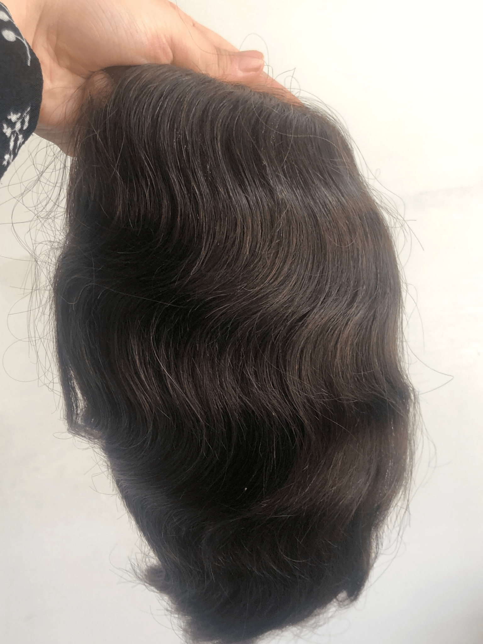 #6 Toupee Swiss Lace with PU Cambodian Hair Mens Toupee Brown Color 100% Human Hair Man Toupee Hair System