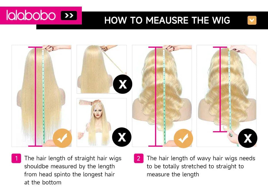 613 300% Density 30 40 Inch Lace Wig Human Hair Straight 13x4 13x6 HD Lace Front Wigs For Women Blonde Colored Human Hair Wigs - SN Wigs & More