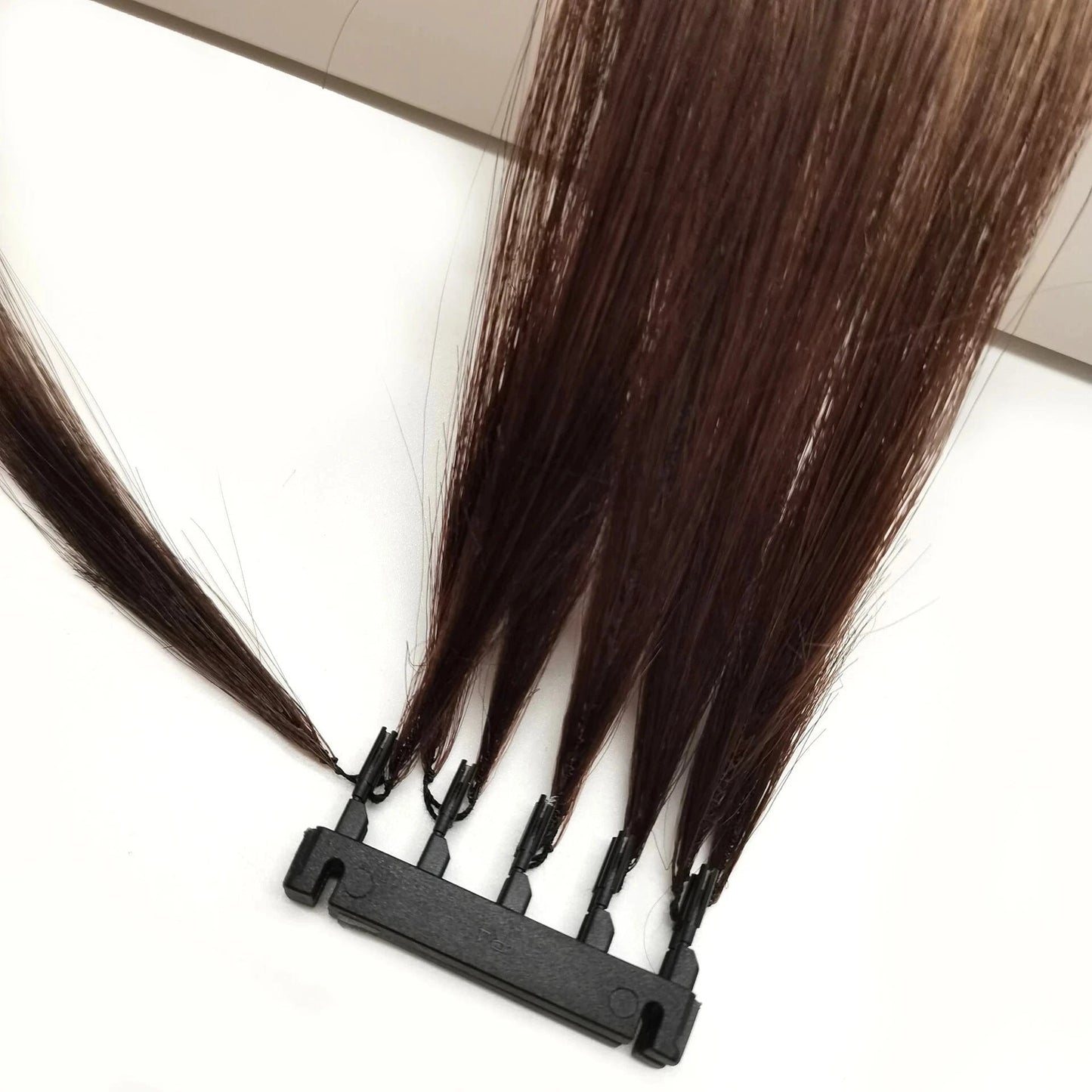 6D Hair Extensions  Natural Human Hair Cuticle Aligned Remy Virgin feather 6d hair extension