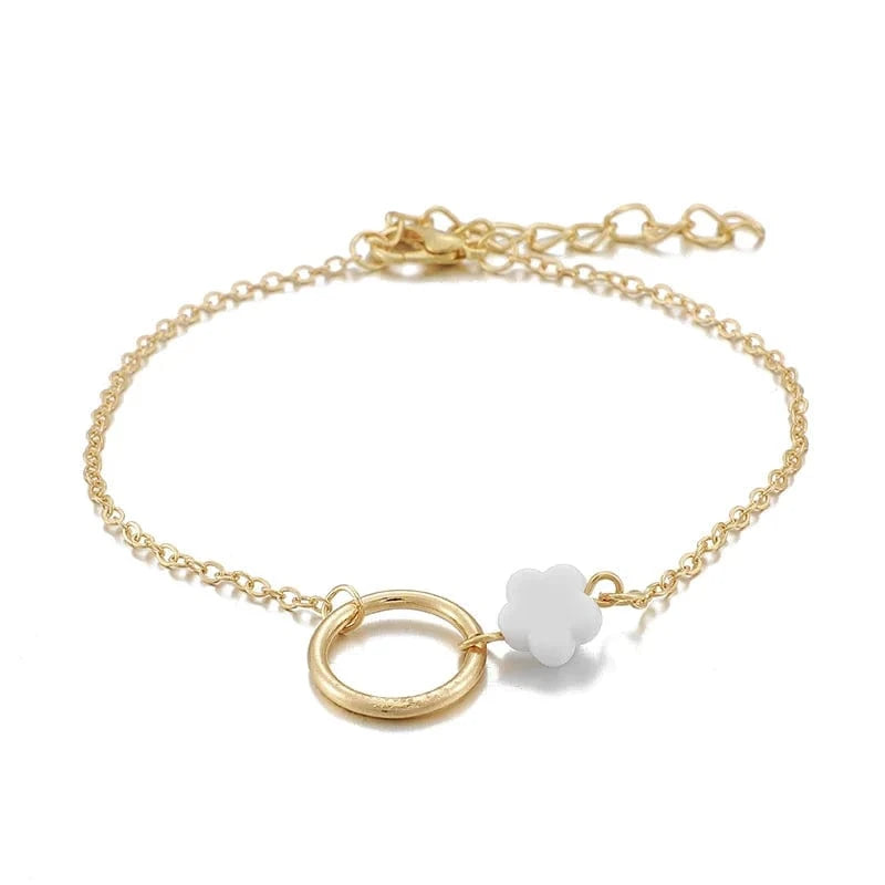 6pcs set / Gold Femme Bracelet Sterling Silver Heart Snake Chain Bracelet For Women Fit Original Pamura Charm Beads Jewelry Gift