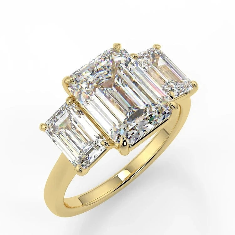 7 / 18K GOLD rings jewelry women wholesale 14K 18K Platinum silver diamond engagement ring