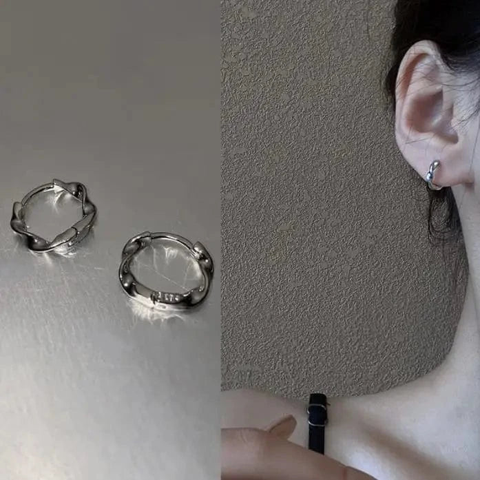 7-E3112 Crystal Long Chain Earrings 925 Silver Needle Butterfly Jewelry Women Fashion Pearl Flower Cluster Earrings