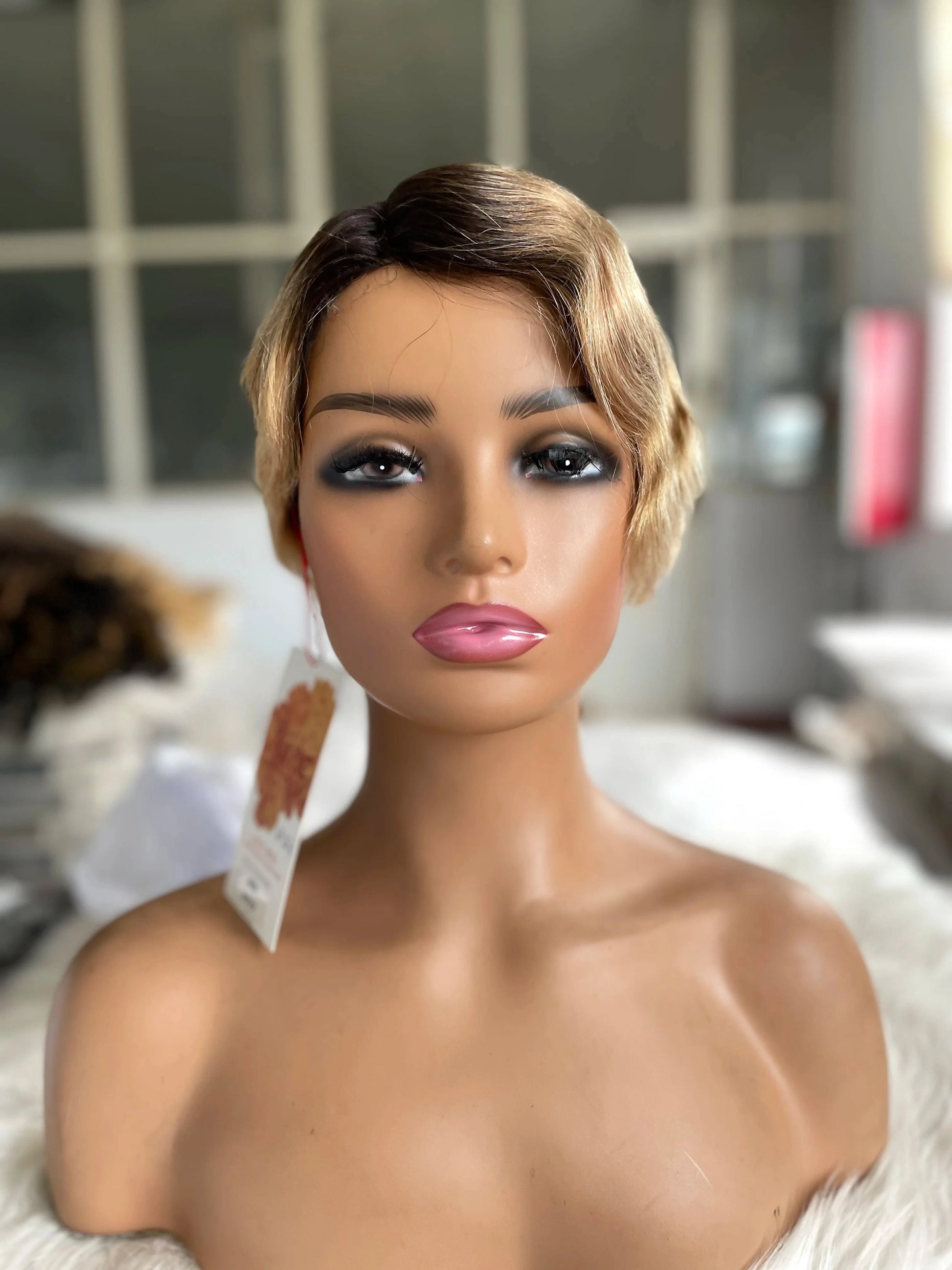 8 Inch Deep Curly Short Cut Bob Wigs Human Hair Bob Lace Frontal Wig Front Pre Plucked Original Brazilian with Baby Hair
