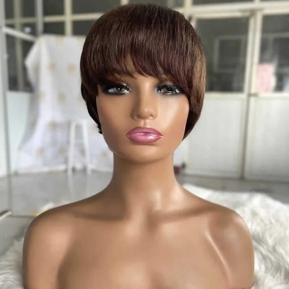 8 Inch Deep Curly Short Cut Bob Wigs Human Hair Bob Lace Frontal Wig Front Pre Plucked Original Brazilian with Baby Hair