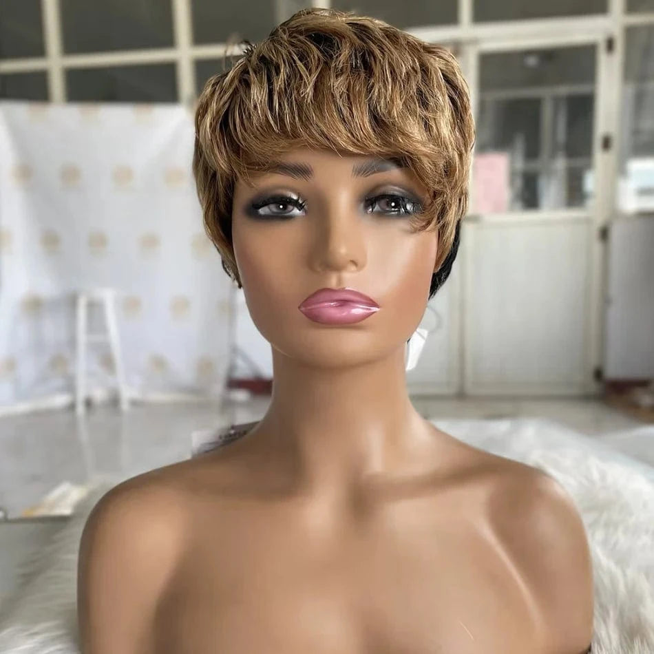8 Inch Deep Curly Short Cut Bob Wigs Human Hair Bob Lace Frontal Wig Front Pre Plucked Original Brazilian with Baby Hair