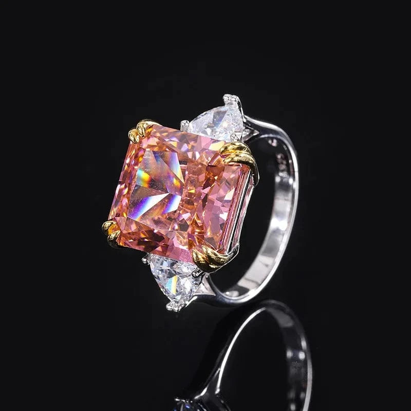 8 / ring 2024 Hot seller Dubai  luxury texture 100% s 925 sterling silver high carbon diamond Wedding jewelry sets