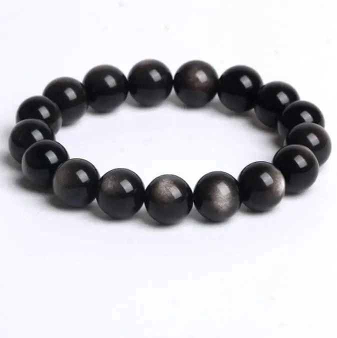 8mm Gorgeous Semi-Precious Gemstones Round Beads Energy Power Crystal Reiki Healing Elastic Stretch Bracelet for Women Men Gifts