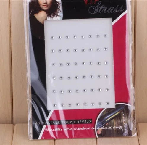 8pcs/lot Blinger Deluxe Set, Radiance Collection Bling Hair Jewelry Comes with Glam Styling Tool Click Hair Bling