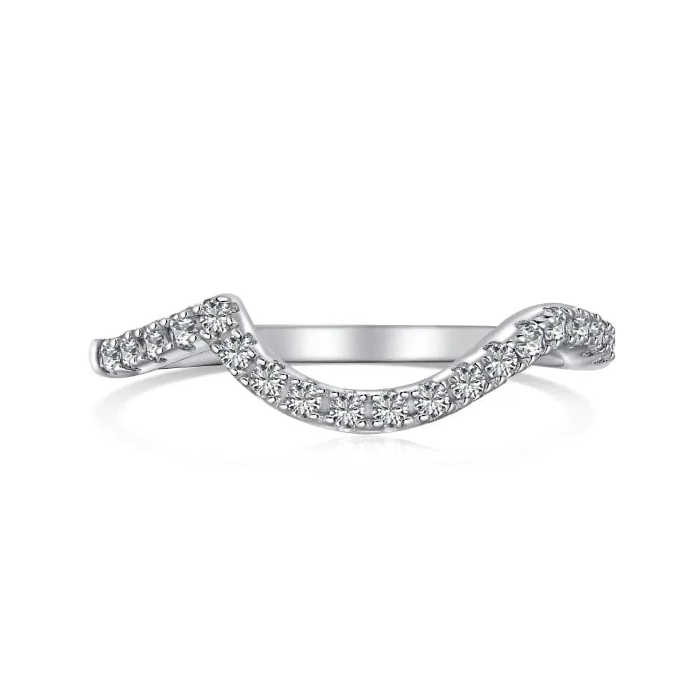 9 / 1 Hot Selling Colorful Fine Jewelry Square 925 Sterling Silver Rings Bridal Diamond Cubic Zirconia Wedding Jewelry Sets For Women