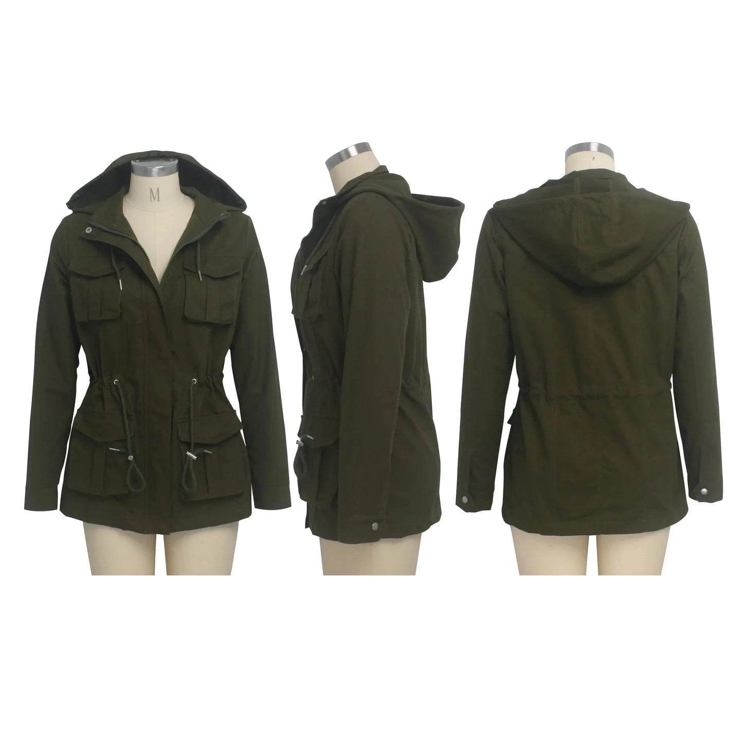 91110-MX30 Wholesale Direct Sales Casual Going Out Leisure Hooded Style Jacket Apparel For Women Sehe Fashion