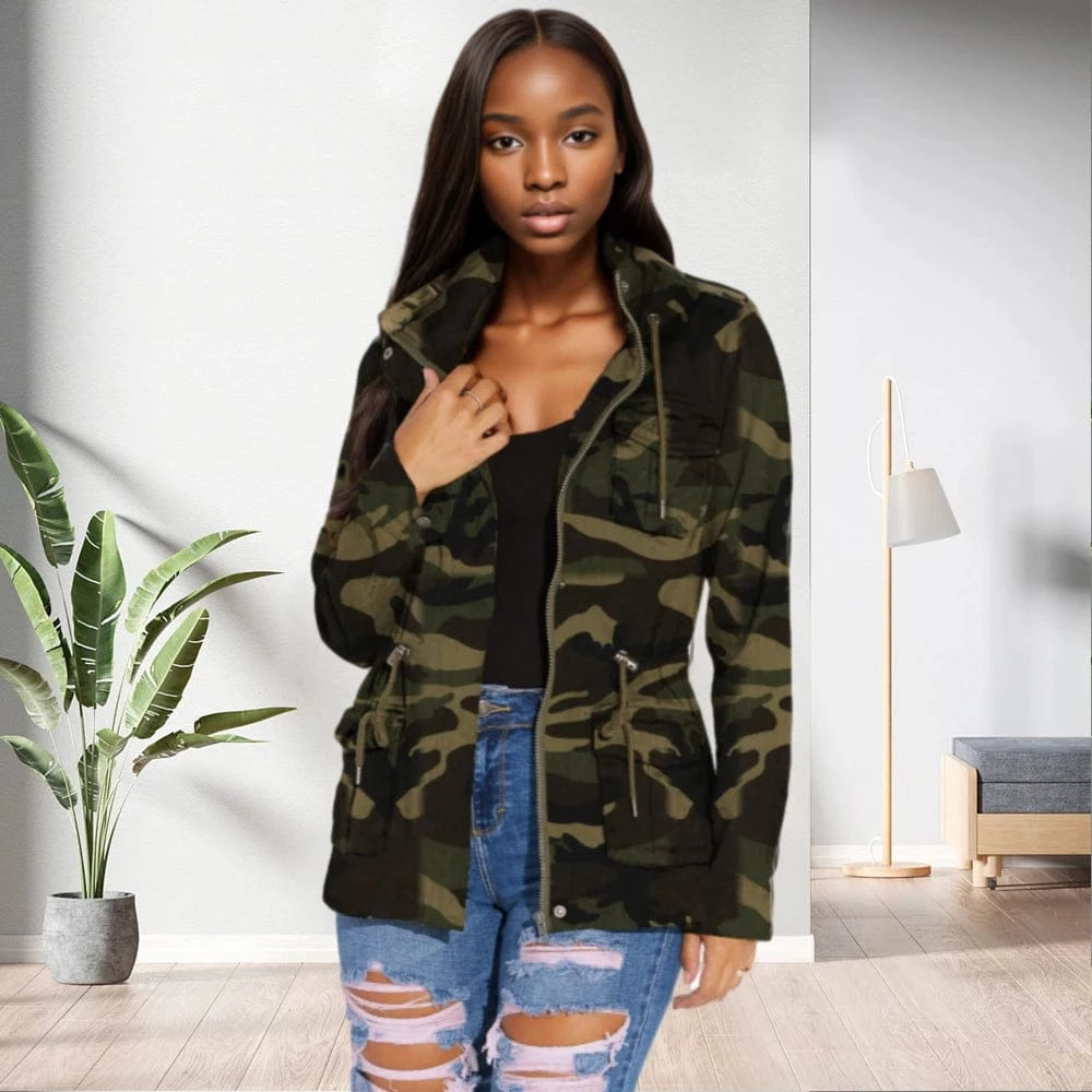 91110-MX30 Wholesale Direct Sales Casual Going Out Leisure Hooded Style Jacket Apparel For Women Sehe Fashion