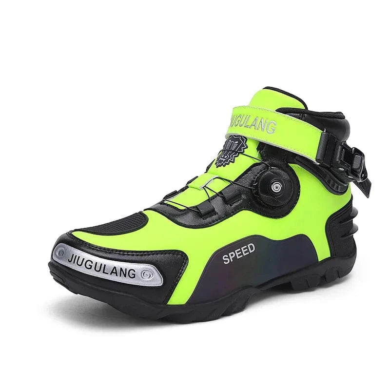 999 Green&black / 38 2023 New Men Women Four Seasons Offroad Motocross Racing Boots Motorbike Travel Motorcycle Riding Shoes