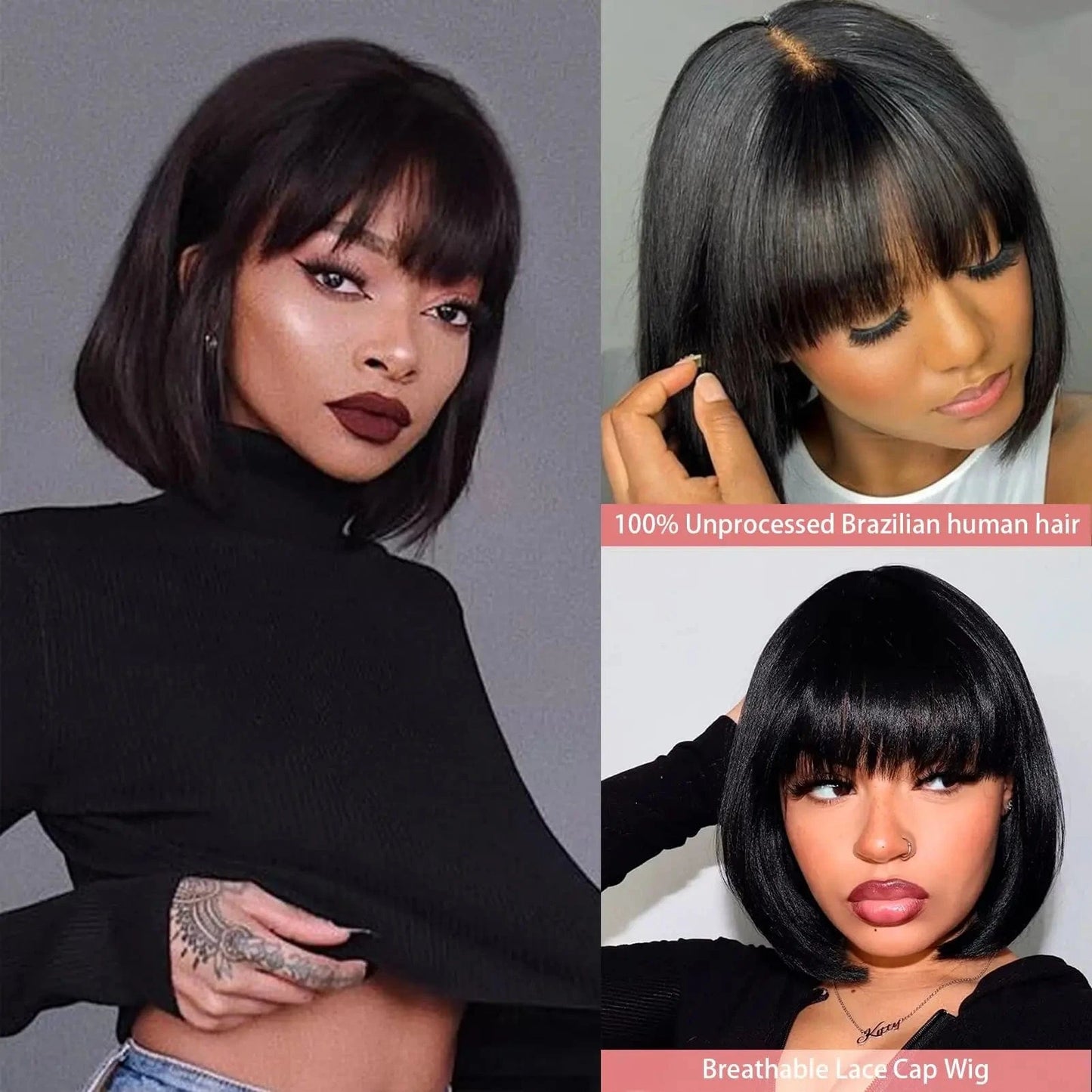 #99J Color Straight  Hair Machine Made Wig 100% Remy Human Hair Glueless Wig 180% Density Brazilian Hair