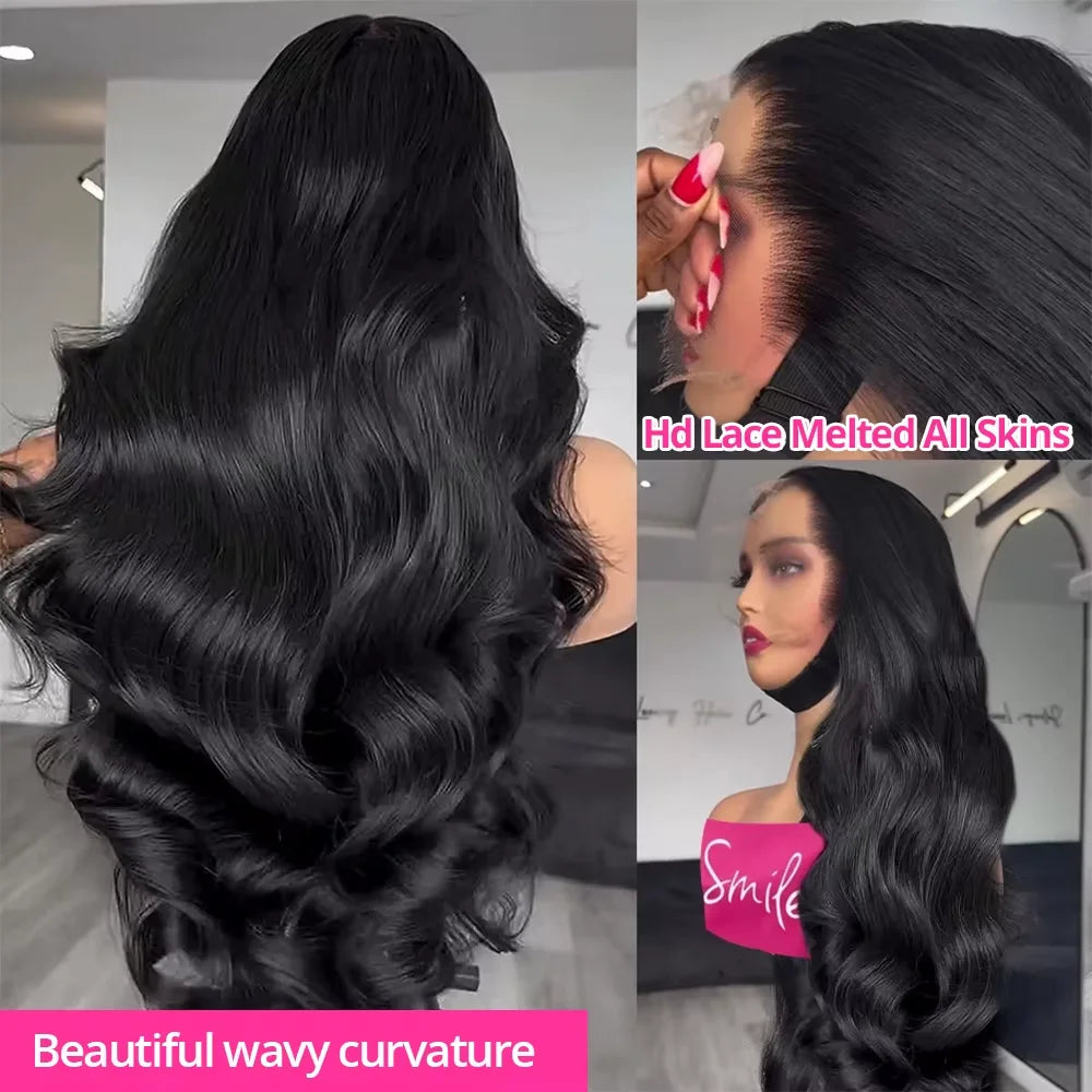 Premium Body Wave Lace Front Human Hair Wig for Women