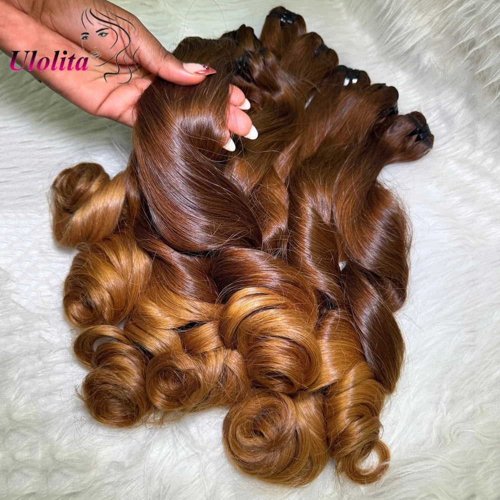 Unprocessed Loose Body Wave Human Hair Bundles for Women