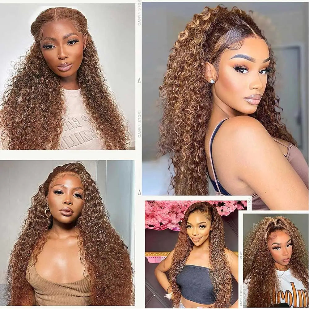 Adjustable Deep Wave Wig