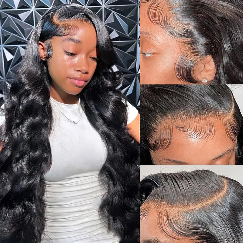 Long Body Wave Lace Front Human Hair Wig for Women